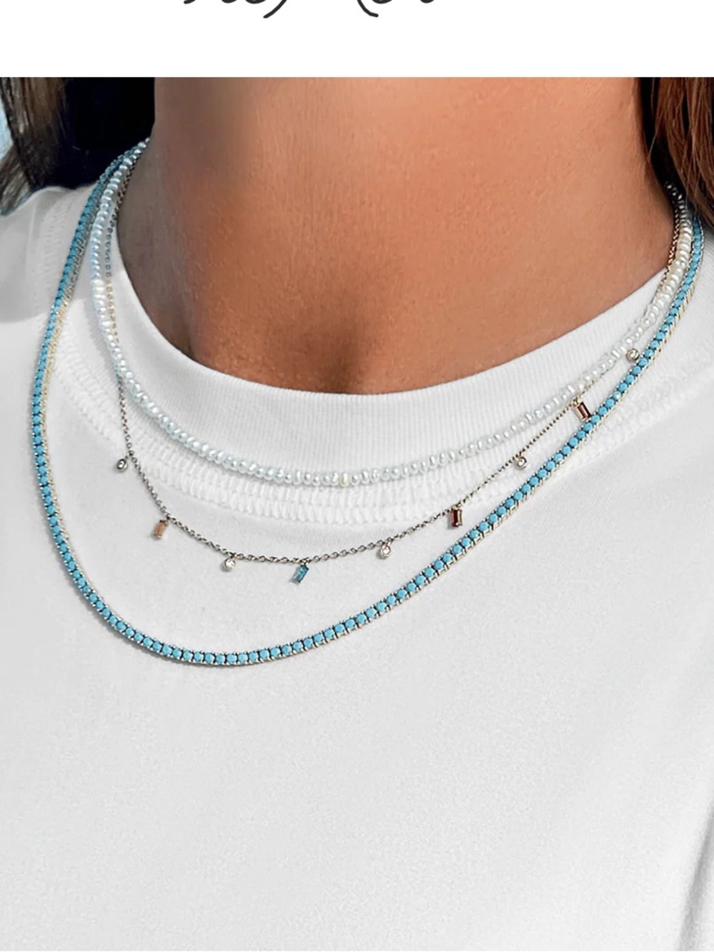 Le Mel Turquoise Necklace
